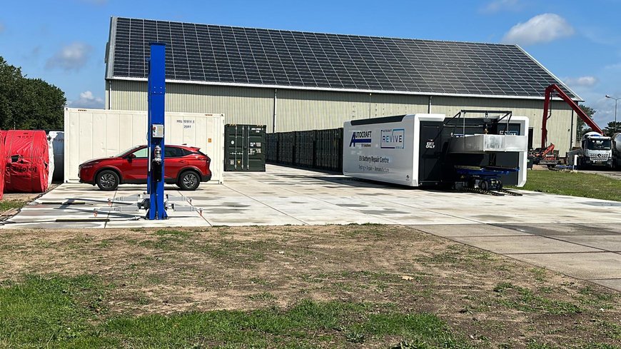 Autocraft erweitert seine internationale Präsenz mit neuem Batteriewartungszentrum für Elektrofahrzeuge in den Niederlanden 